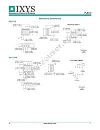 PLA110S Datasheet Page 6