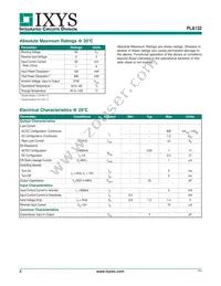 PLA132S Datasheet Page 2