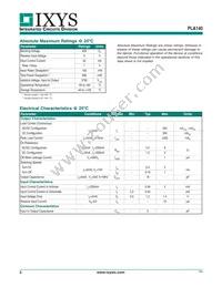 PLA140STR Datasheet Page 2