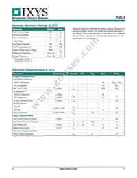 PLA143S Datasheet Page 2