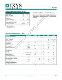 PLA160S Datasheet Page 2