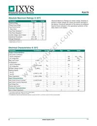 PLA170S Datasheet Page 2