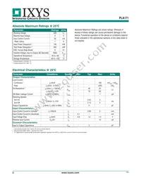 PLA171PTR Datasheet Page 2