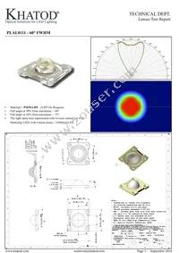 PLAL0111 Datasheet Cover