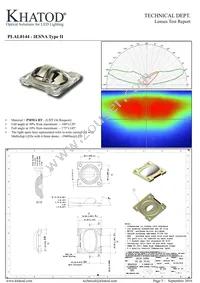 PLAL0144 Datasheet Cover