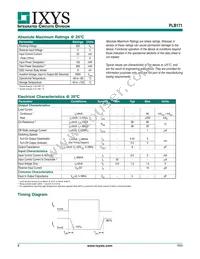 PLB171P Datasheet Page 2
