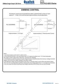 PLC-025S035D Datasheet Page 2