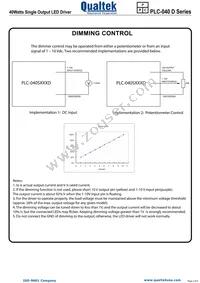PLC-040S128D Datasheet Page 2