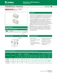 PLED13SW Datasheet Cover