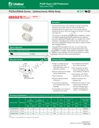 PLED6USW3A Datasheet Cover