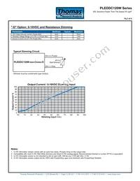PLEDDC120W-068-C1750-D Datasheet Page 3