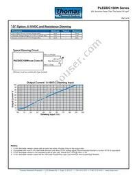 PLEDDC150W-214-C0700 Datasheet Page 3