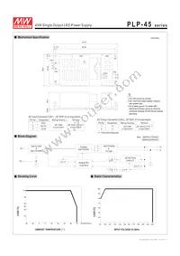 PLP-45-12 Datasheet Page 2