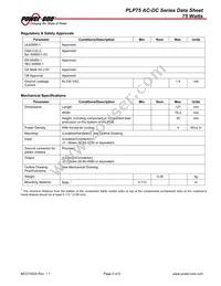 PLP75-1048G Datasheet Page 5