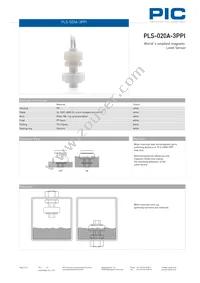 PLS-020A-3PPI Datasheet Page 2