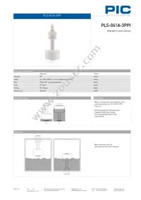 PLS-041A-3PPI Datasheet Page 2