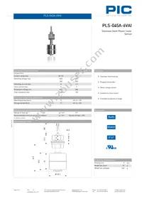 PLS-045A-6VAI Datasheet Cover