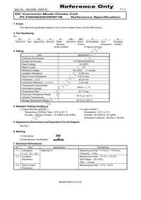 PLT09HN2003R0P1B Datasheet Cover