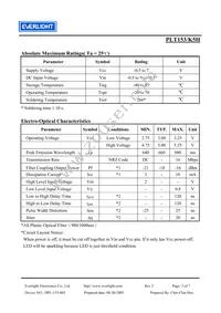 PLT153/K5H Datasheet Page 3