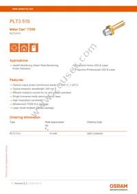 PLT3 510 Datasheet Cover