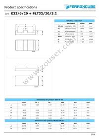 PLT32/20/3.2-3C95 Datasheet Cover