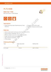 PLT5 450B Datasheet Cover