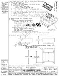 PLT56-32-130B Datasheet Cover