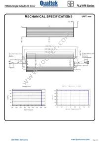 PLV-075S012 Datasheet Page 2