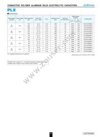 PLX1E121MDL1TD Datasheet Page 2