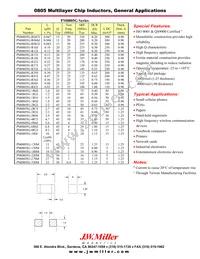 PM0805G-R82J Datasheet Cover