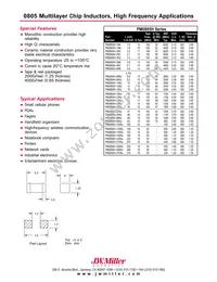 PM0805H-8N2J Datasheet Cover