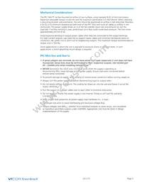 PM1-03B-12-G Datasheet Page 3