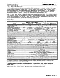 PM10-12S12 Datasheet Cover