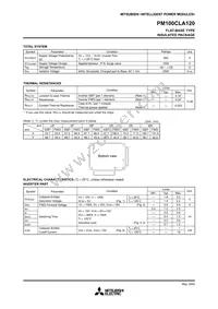 PM100CLA120 Datasheet Page 3