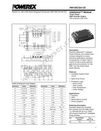 PM100CSA120 Datasheet Cover