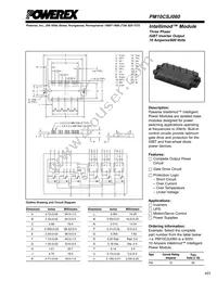 PM10CSJ060 Datasheet Cover