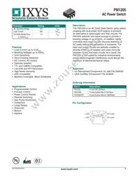 PM1205STR Datasheet Cover