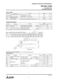 PM150CL1A060 Datasheet Page 3