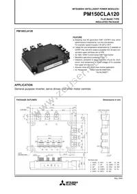 PM150CLA120 Datasheet Cover