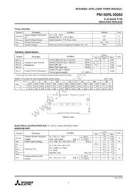 PM150RL1B060 Datasheet Page 3