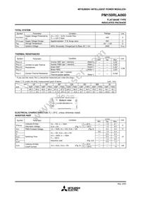 PM150RLA060 Datasheet Page 3