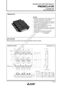 PM200CLA120 Datasheet Cover