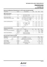 PM200DSA060 Datasheet Page 4