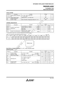 PM200RLA060 Datasheet Page 3