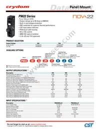 PM2260A95VRJH Datasheet Cover
