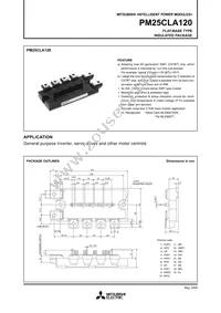 PM25CLA120 Datasheet Cover
