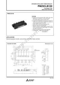 PM25CLB120 Datasheet Cover