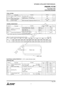 PM25RL1C120 Datasheet Page 3