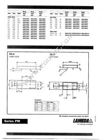 PM30-12T05-12 Datasheet Page 2