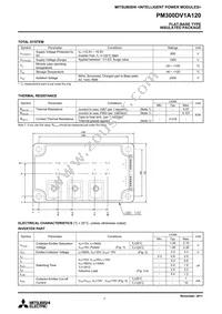 PM300DV1A120 Datasheet Page 3